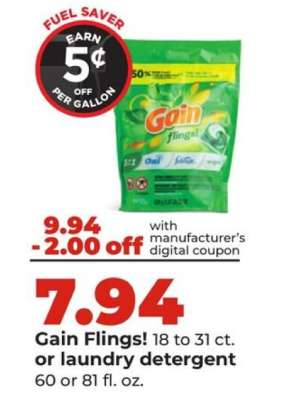 Gain Flings