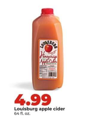 Louisburg apple cider