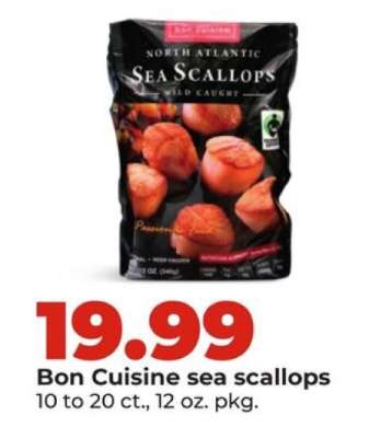 Bon Cuisine sea scallops