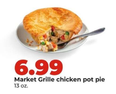 Market Grille chicken pot pie