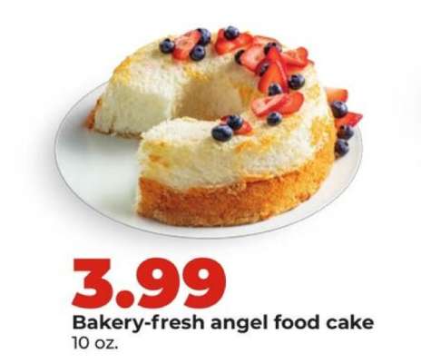 Bakery fresh angel food cake