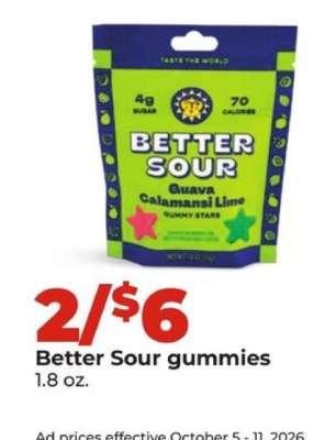 Better Sour gummies