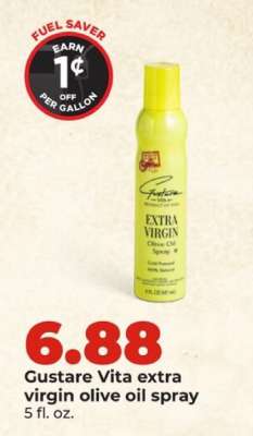 Gustare Vita extra virgin olive oil spray