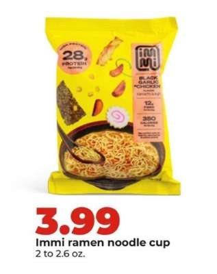Immi ramen noodle cup