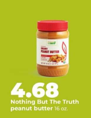 Nothing But The Truth peanut butter