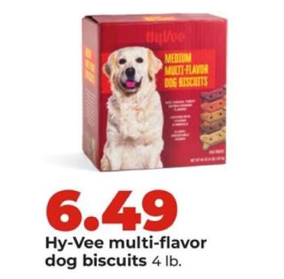Hy-Vee multi-flavor dog biscuits