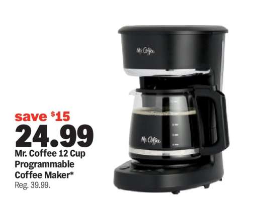 Mr. Coffee 12 Cup Programmable Coffee Maker*
