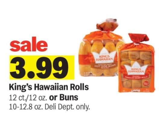 King's Hawaiian Rolls or Buns