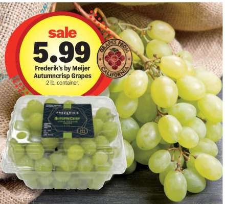 Frederik's by Meijer Autumncrisp Grapes