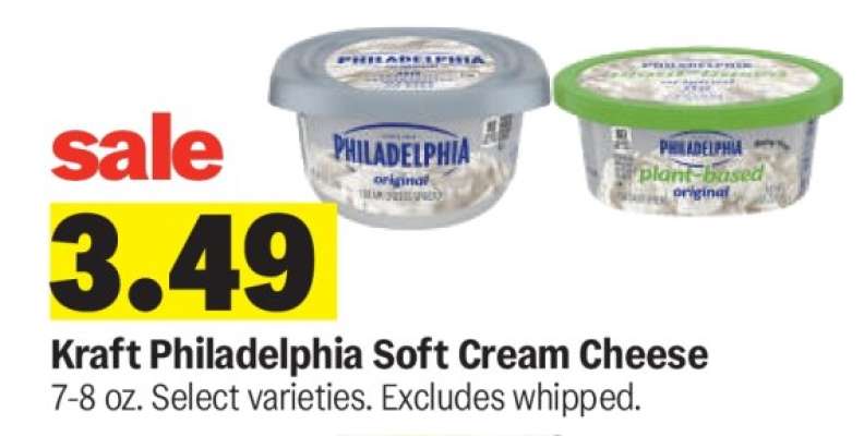 Kraft Philadelphia Soft Cream Cheese