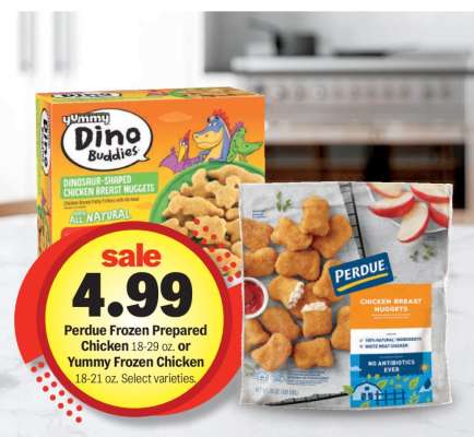 Perdue Frozen Prepared Chicken or Yummy Frozen Chicken