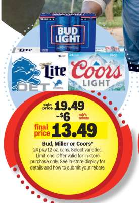 Bud, Miller or Coors