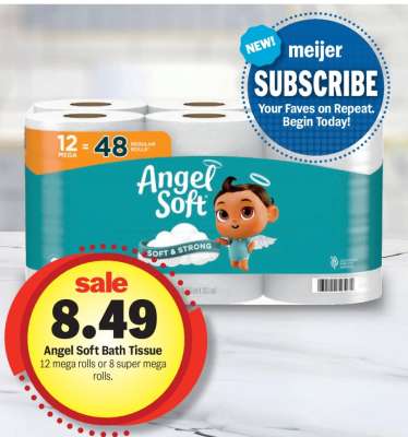 Angel Soft Bath Tissue