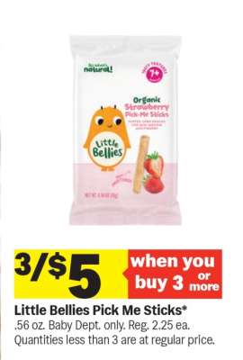 Little Bellies Pick Me Sticks