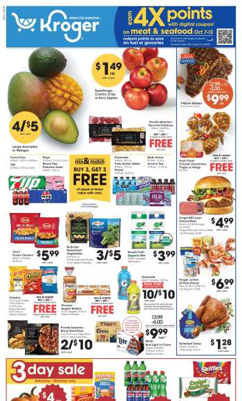 Kroger Flyer - 10/07/2026 - 10/13/2026.