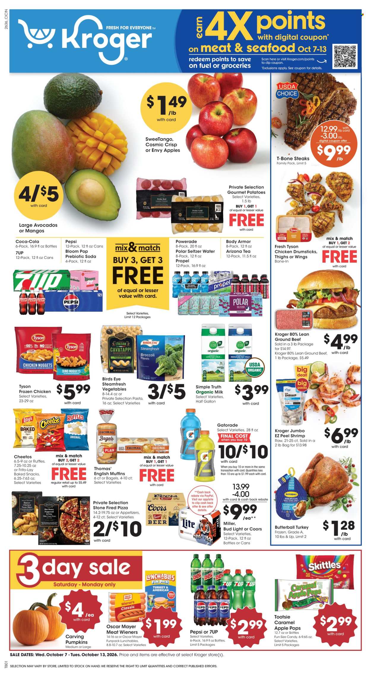 Kroger ad - 10/07/2026 - 10/13/2026. Page 1