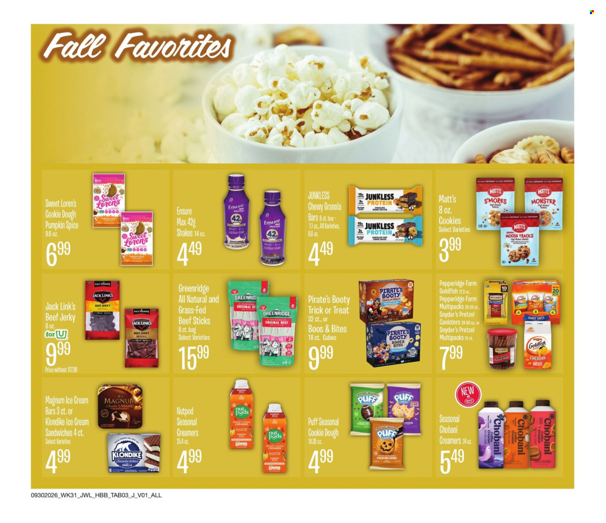 Jewel Osco ad - 09/30/2026 - 10/27/2026. Page 3