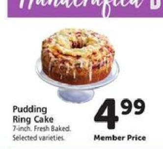 Pudding Ring Cake