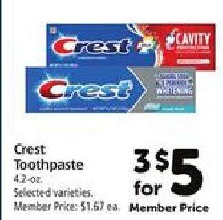 Crest Toothpaste