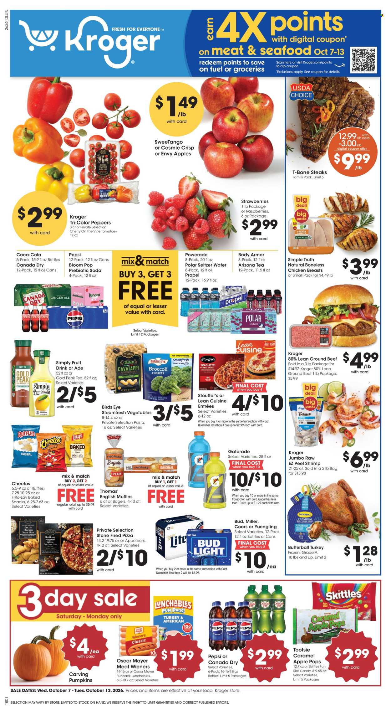 Kroger ad - 10/07/2026 - 10/13/2026. Page 1