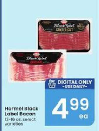 Hormel Black Label Bacon