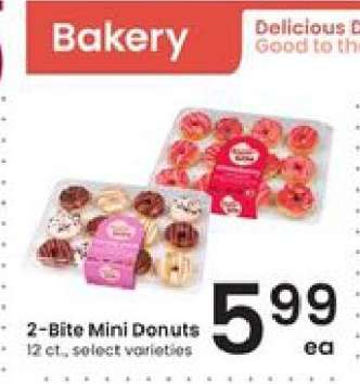 2-Bite Mini Donuts