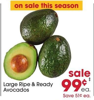 Large Ripe & Ready Avocados