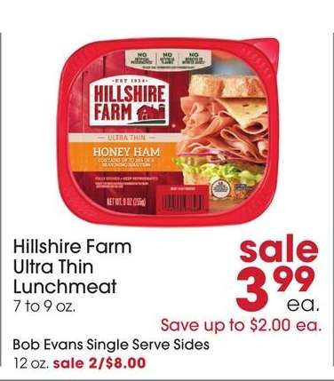 Hillshire Farm Ultra Thin Lunchmeat*