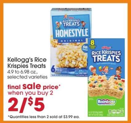 Kellogg's Rice Krispies Treats