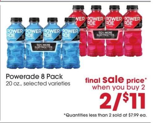 Powerade 8 Pack