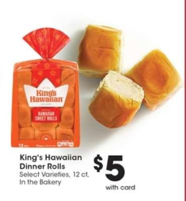 King's Hawaiian Dinner Rolls