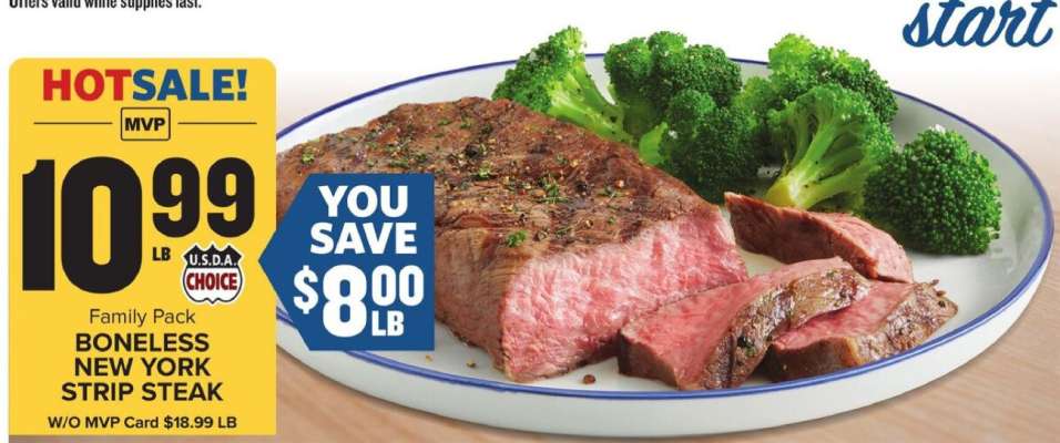 Boneless New York Strip Steak