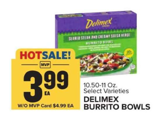 DELIMEX BURRITO BOWLS