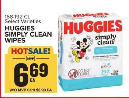 Huggies Simply Clean Wipes