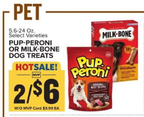Pup-Peroni or Milk Bone Dog Treats