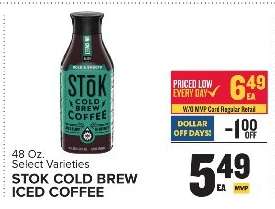 STōK Cold Brew Iced Coffee