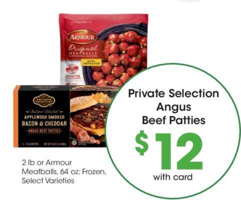 Private Selection Angus Beef Patties