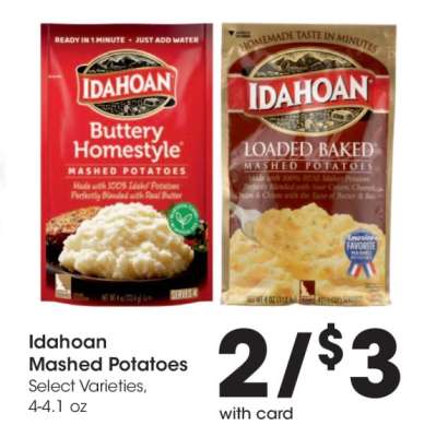 Idahoan Mashed Potatoes