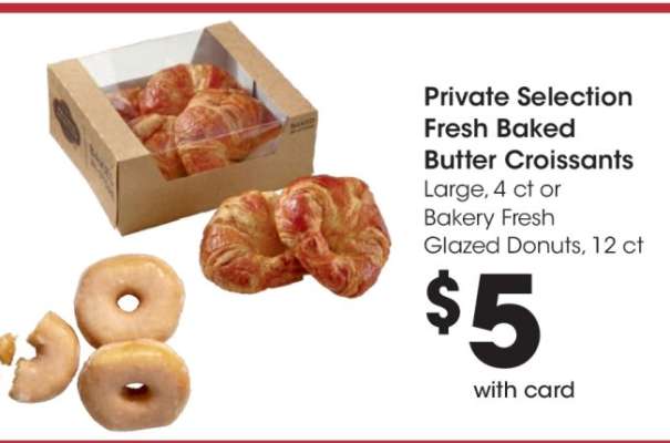 Private Selection Fresh Baked Butter Croissants