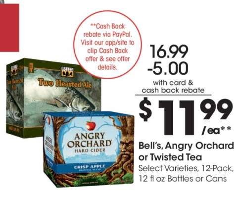 Bell’s, Angry Orchard or Twisted Tea
