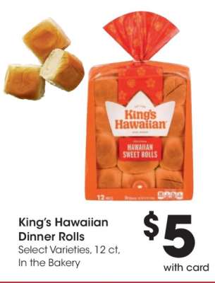 King's Hawaiian Dinner Rolls