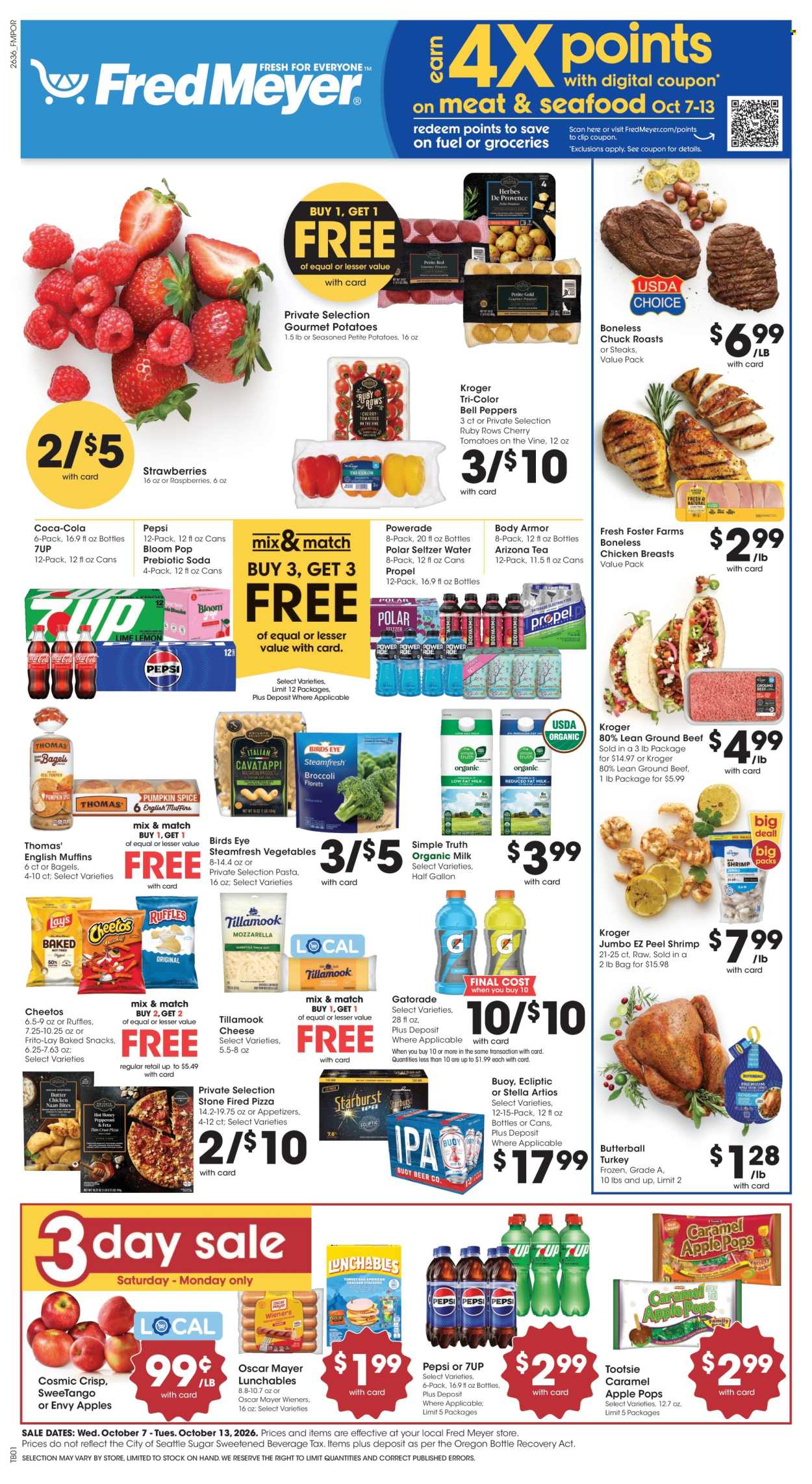 Fred Meyer ad - 10/07/2026 - 10/13/2026. Page 1
