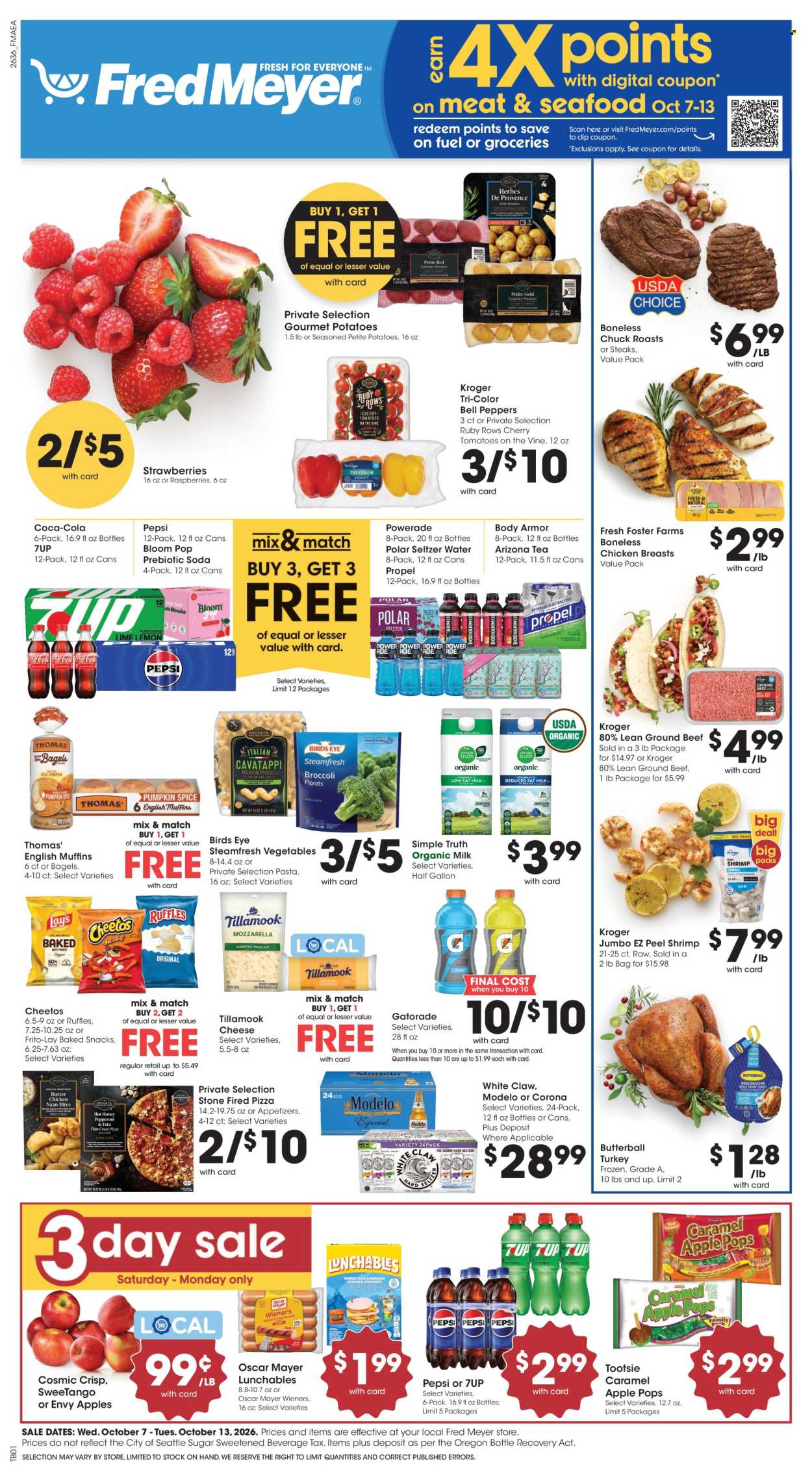 Fred Meyer ad - 10/07/2026 - 10/13/2026. Page 1