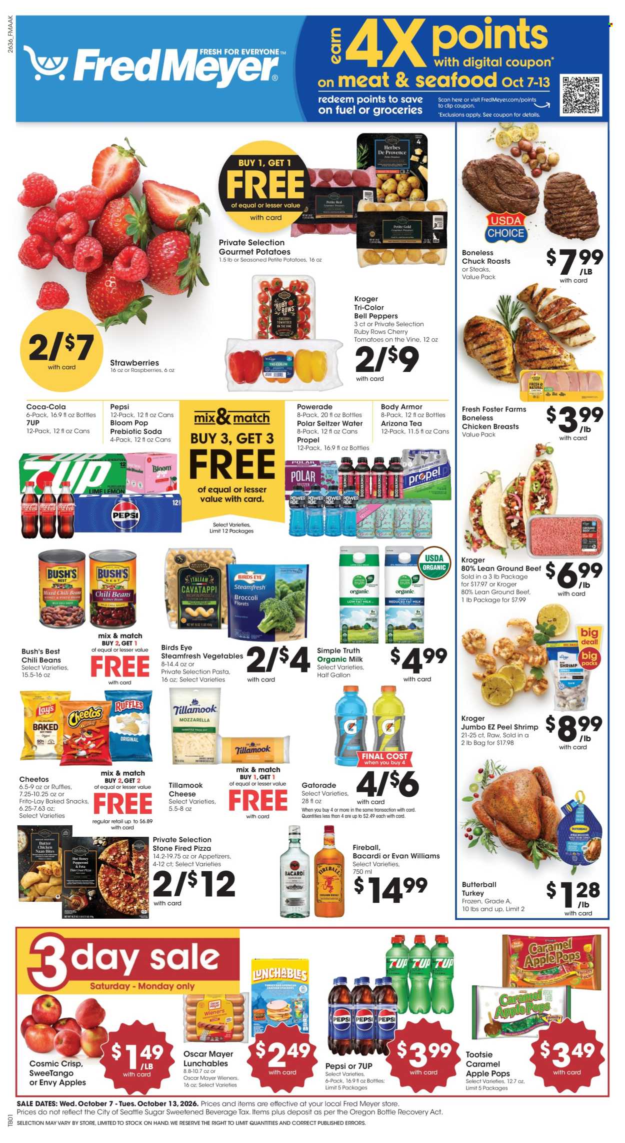 Fred Meyer ad - 10/07/2026 - 10/13/2026. Page 1