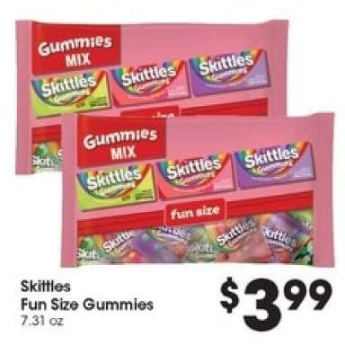 Skittles Fun Size Gummies