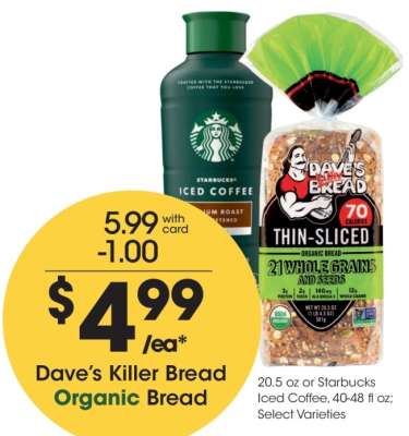 Dave's Killer Bread Organic Bread