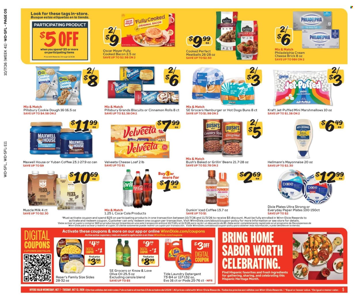 Winn Dixie ad - 10/07/2026 - 10/13/2026. Page 5