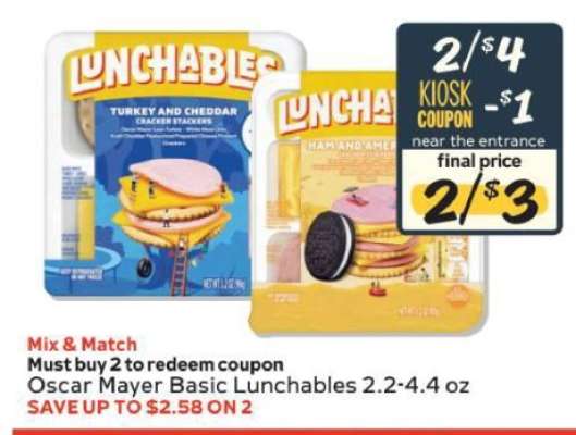 Oscar Mayer Basic Lunchables