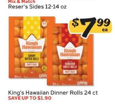 King's Hawaiian Dinner Rolls