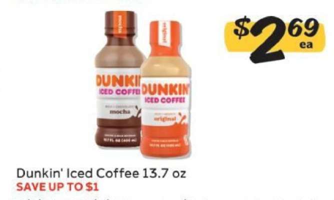 Dunkin' Iced Coffee